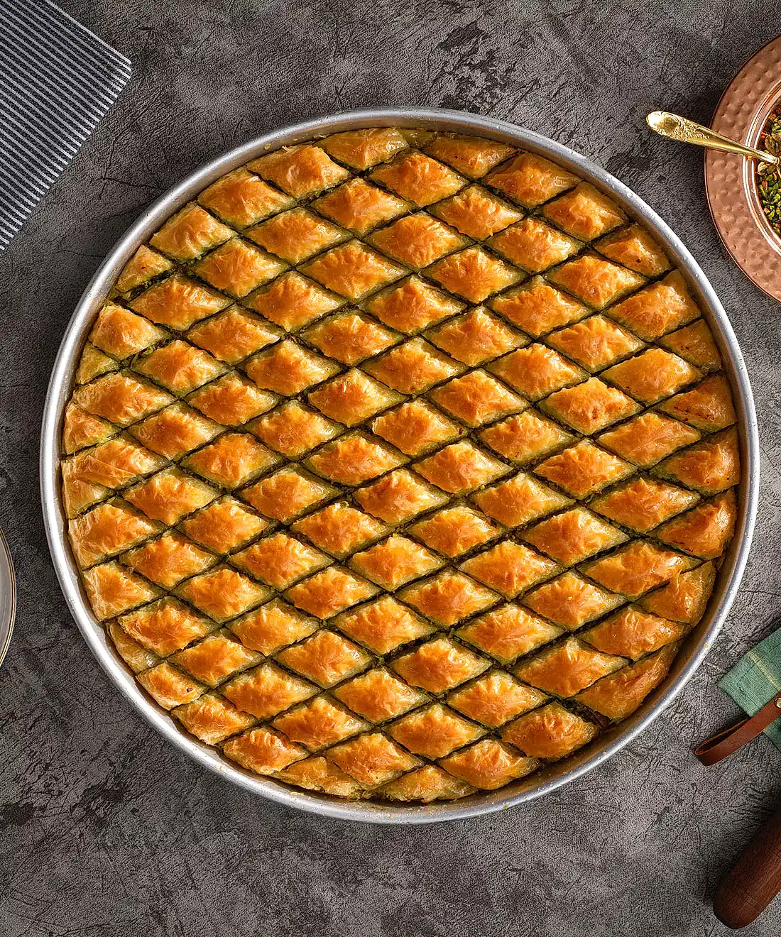 Fıstıklı Baklava - Tepsi